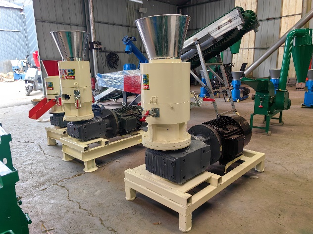Biomass Pellet Mill industrial equipment view