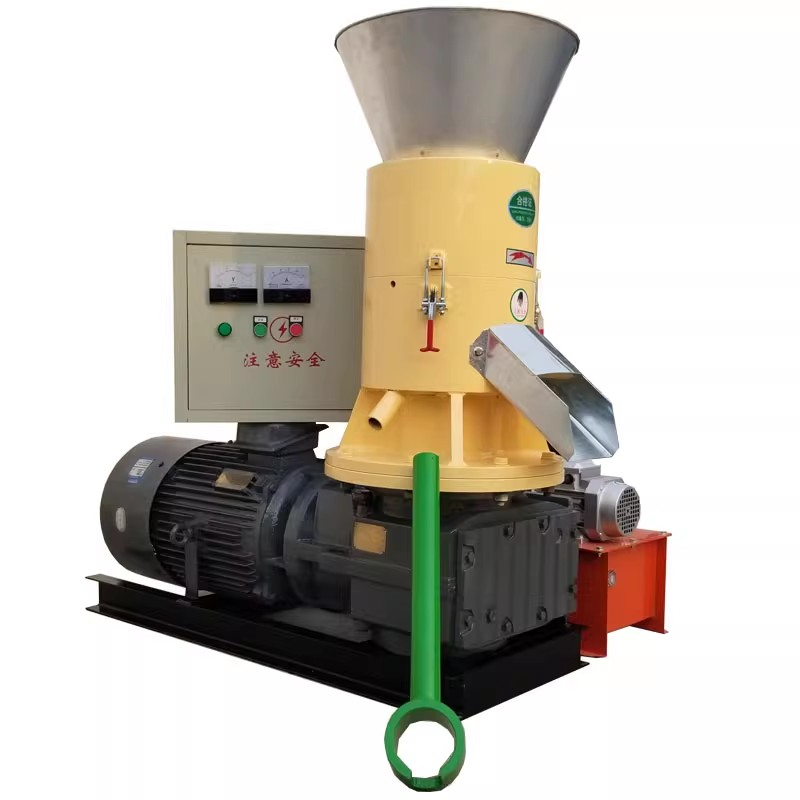 Biomass Pellet Mill industrial equipment view