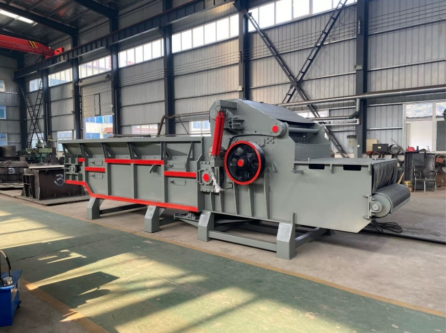 Wood Crusher industrial equipment view