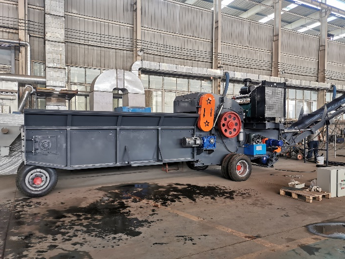 Wood Crusher industrial equipment view